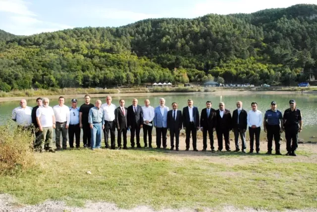Saklı cennet yeşil göl turizme kazandırılıyor Saklı cennet yeşil göl turizme kazandırılıyor