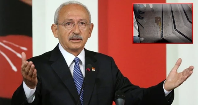 Kemal Kılıçdaroğlu'na yumurtalı saldırı düzenlendi