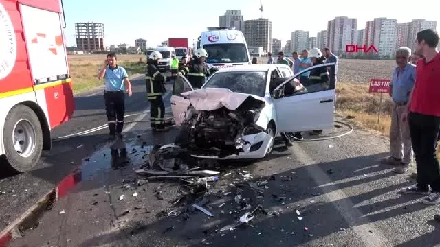 Tekirdağ otomobille cip kafa kafaya çarpıştı 1 ölü, 3 yaralı