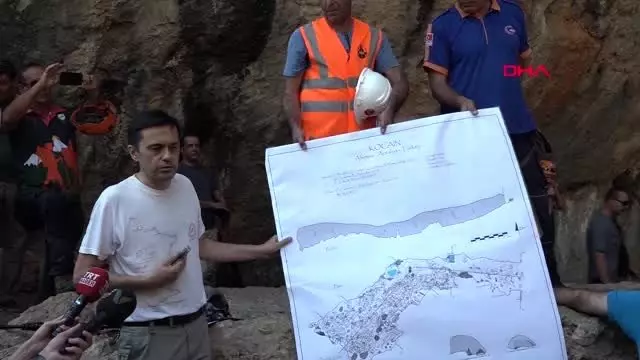 Antalya 30 milyon yıllık mağarada ezan okundu Antalya 30 milyon yıllık mağarada ezan okundu