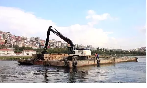 Haliç'e dip taraması Haliç'e dip taraması