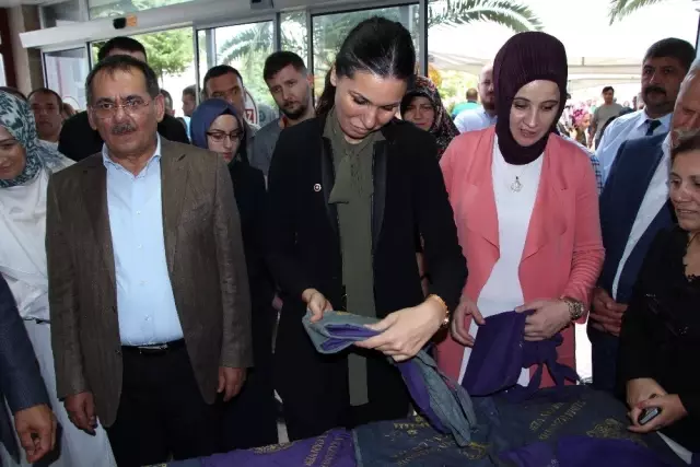 Karaaslan atıkları doğaya geri kazandıran sergiyi açtı Karaaslan atıkları doğaya geri kazandıran sergiyi açtı