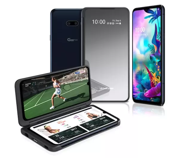 LG G8X ThinQ ve Yeni LG Çift Ekranlı Telefon Özelliklerini IFA 2019'da Duyurdu LG G8X ThinQ ve Yeni LG Çift Ekranlı Telefon Özelliklerini IFA 2019'da Duyurdu