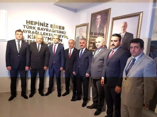 MHP Yenişehir İlçe Teşkilatı yeni binanın açılışında bir araya geldi MHP Yenişehir İlçe Teşkilatı yeni binanın açılışında bir araya geldi