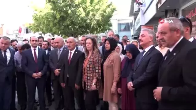 MHP Yenişehir teşkilatı yeni bina açılışında bir araya geldi MHP Yenişehir teşkilatı yeni bina açılışında bir araya geldi