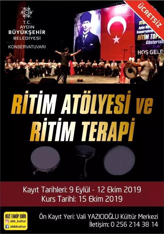 Aydın Büyükşehir Belediyesi Konservatuvarı, kayıtlara başladı