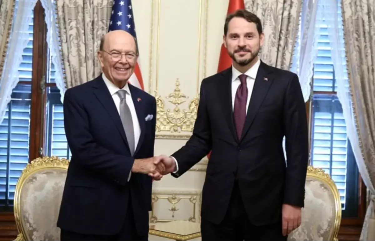 Bakan Albayrak, ABD Ticaret Bakanı Ross ile görüştü