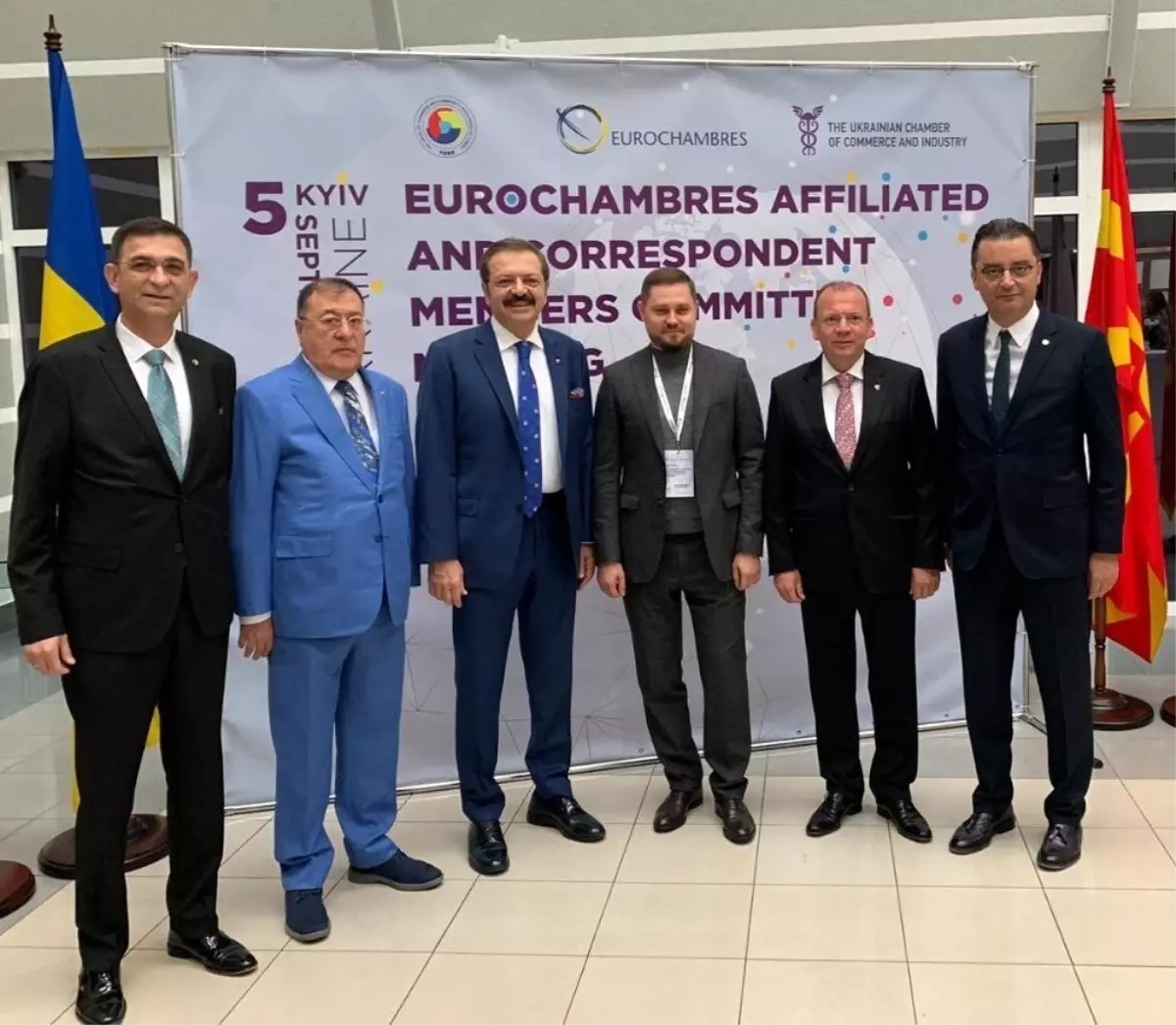 Başkan Matlı Kiev'de
