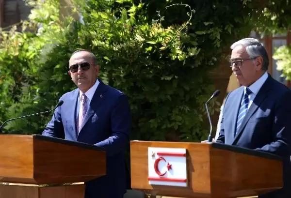 Çavuşoğlu: kıbrıs türk halkı azınlık statüsünü kabul etmez