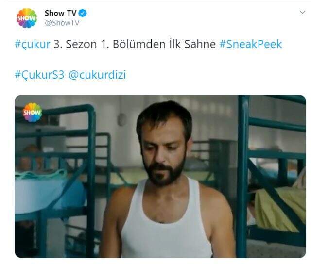 Çukur dizisinin yeni sezonuna ait ilk sahnesi yayınlandı