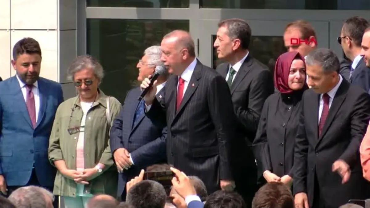 Cumhurbaskani Erdogan Ataturk Fen Lisesi Ni Gezdi Haber