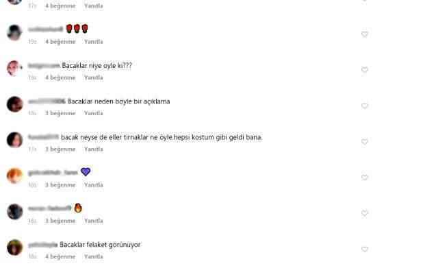 Dalış yapan Gökçe Bahadır'ın bacaklarının su altındaki görüntüsü tartışma yarattı