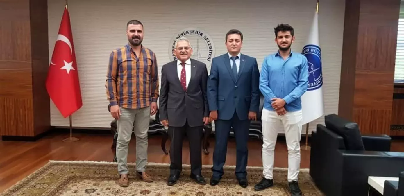 Develispor, Memduh Büyükkılıç'ı ziyaret etti