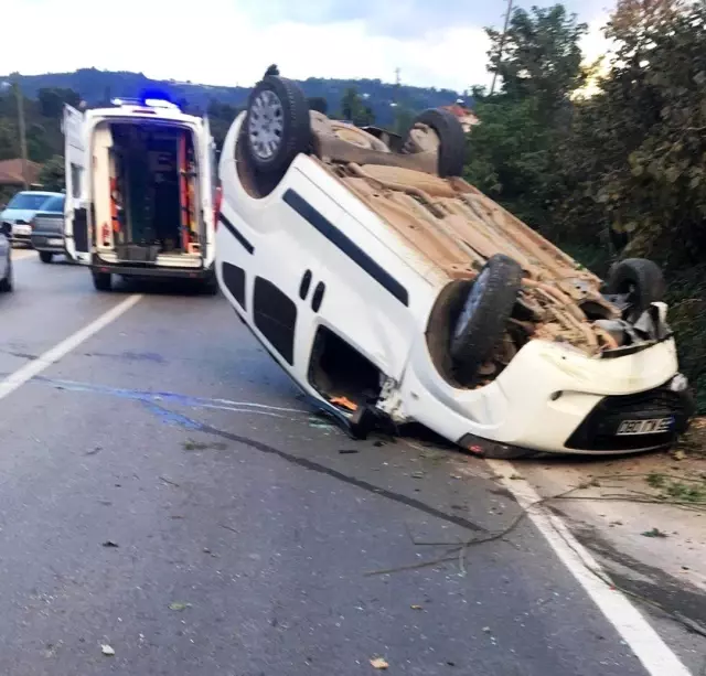 Fatsa'da trafik kazası: 1 yaralı