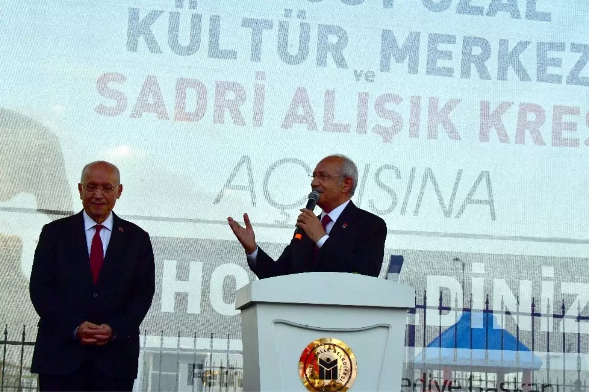 Kılıçdaroğlu: 'Bu ülkede CHP var, CHP'li belediyeler ve başkanları var'