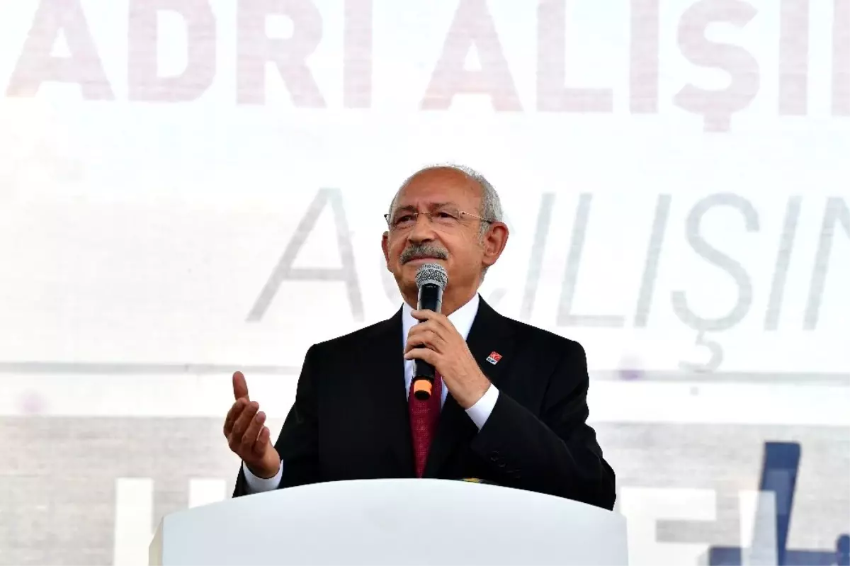 Kılıçdaroğlu: 'Bu ülkede CHP var, CHP'li belediyeler ve başkanları var'