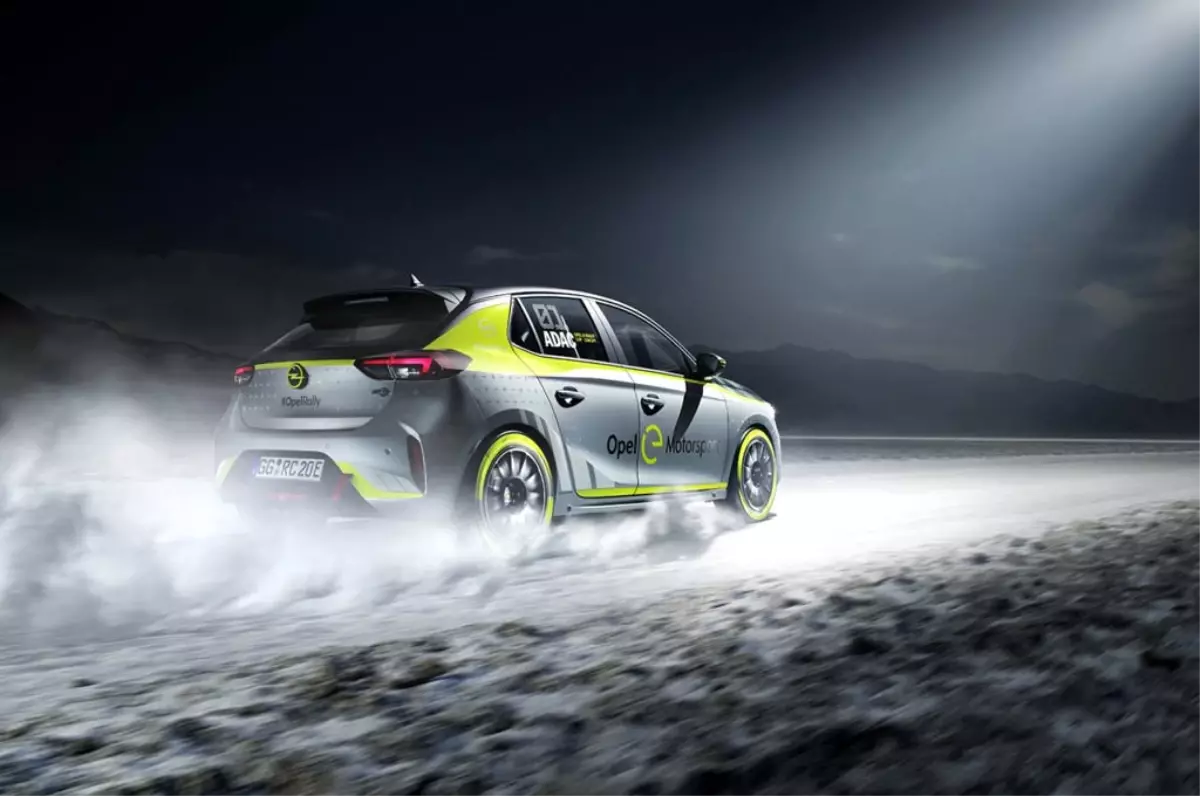 Opel'den Dünyanın İlk Elektrikli Ralli Otomobili