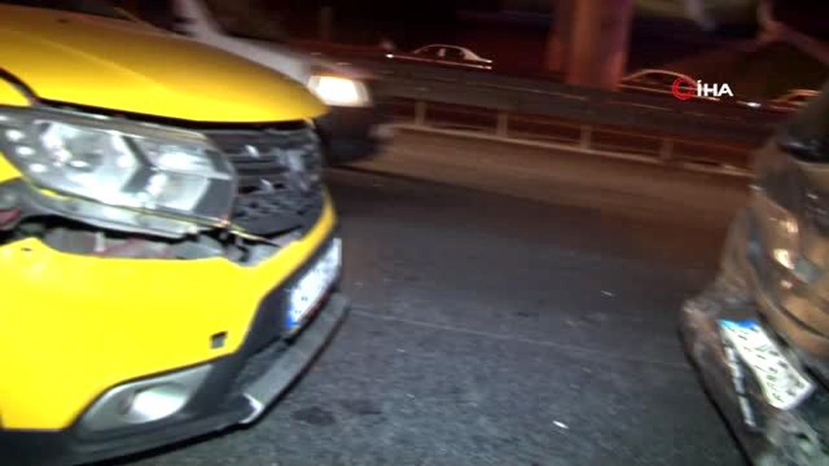 Şirinevler'de zincirleme kaza: 1 ölü, 3 yaralı