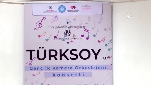 TÜRKSOY Gençlik Oda Orkestrası ndan konser - BAKÜ