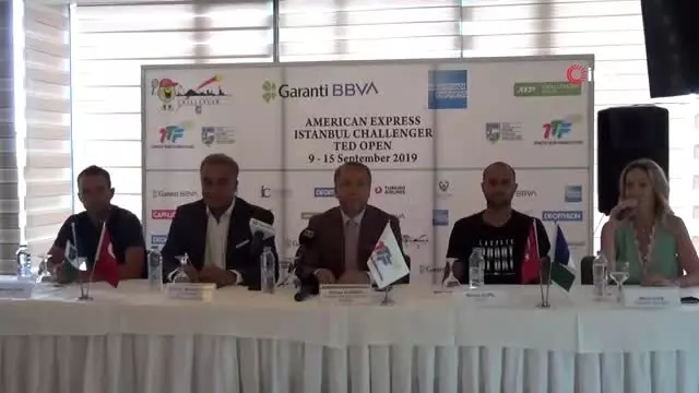 American Express İstanbul Challenger TED Open'ın basın toplantısı yapıldı American Express İstanbul Challenger TED Open'ın basın toplantısı yapıldı