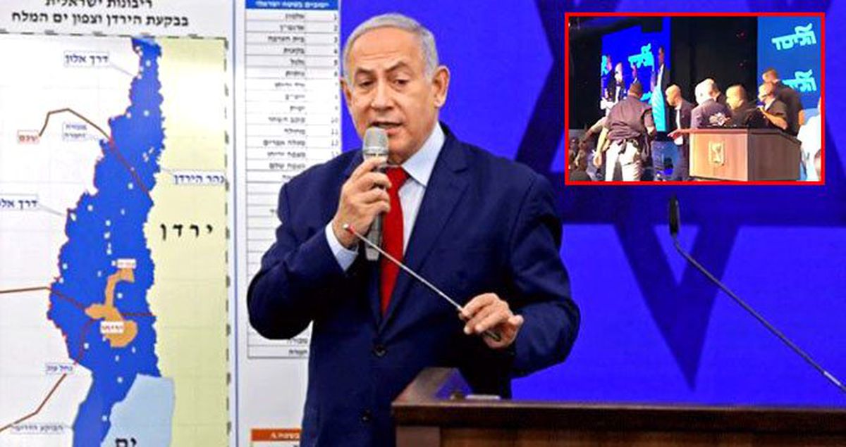 'Batı Şeria'yı ilhak edeceğim' diyen İsrail Başbakanı Gazze'den atılan roketler sonrası sığınağa kaçtı