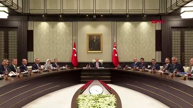Beştepe'de kabine toplantısı