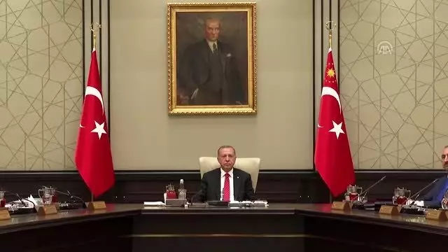 Cumhurbaşkanlığı Kabine toplantısında Fırat'ın doğusu ve ABD mutabakatı konuşuldu