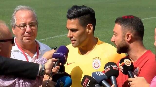 Falcao ilk röportajında Türkçe konuştu