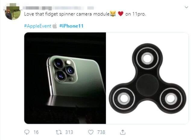 iPhone 11'in tanıtımı yapıldı, sosyal medya kullanıcıları yeni tasarımla dalga geçti