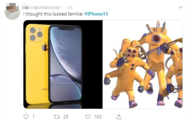 iPhone 11'in tanıtımı yapıldı, sosyal medya kullanıcıları yeni tasarımla dalga geçti