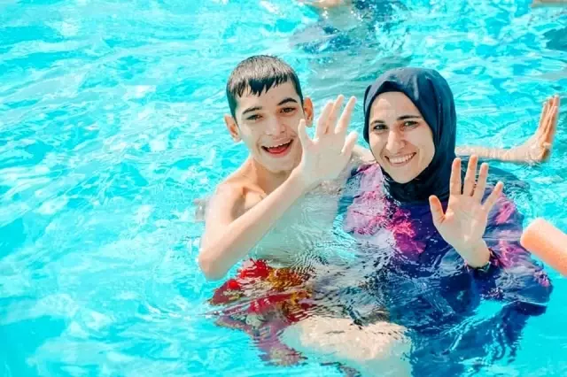 Kuşadası'nda 'Engelsiz Tatil' kampı