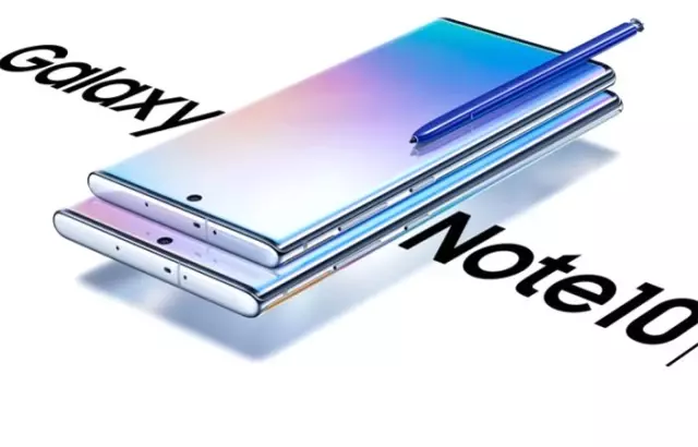 Samsung'dan Galaxy Note 10'a yeni tasarım Samsung'dan Galaxy Note 10'a yeni tasarım