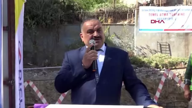 Şırnak'ta dedaş binasının temeli dualarla atıldı