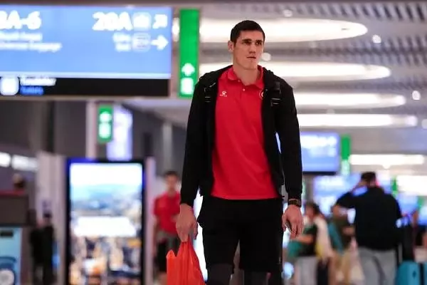 A milli erkek basketbol takımı yurda döndü A milli erkek basketbol takımı yurda döndü