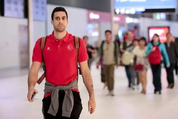 A milli erkek basketbol takımı yurda döndü A milli erkek basketbol takımı yurda döndü