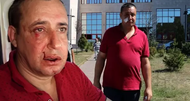 Belediye işçilerinden terörle mücadele gazisine asfalt dayağı