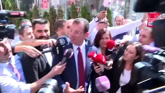 Ekrem İmamoğlu: '(Büyükşehir Belediye Başkanları Toplantısı) Umarım güzel bir görüşme olacak' Ekrem İmamoğlu: '(Büyükşehir Belediye Başkanları Toplantısı) Umarım güzel bir görüşme olacak'