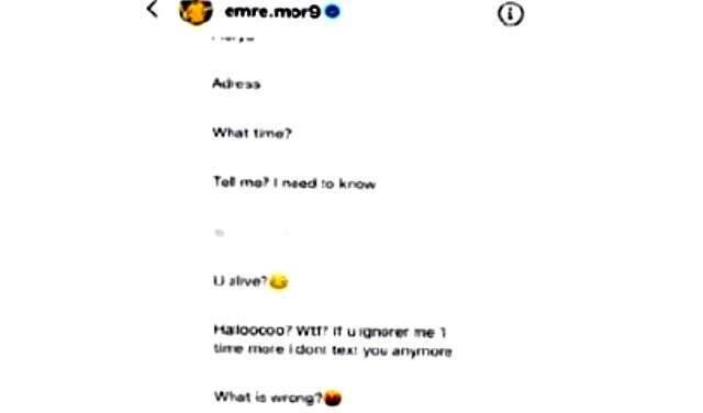 Fenomen Yağmur Taktaş, mesajlarını ifşa ettiği futbolcu Emre Mor ile yaşadıklarını anlattı