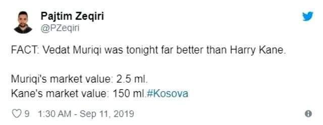 İngilizlerden Vedat Muriç'e büyük övgü!