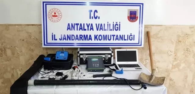 Kaçak kazılara jandarma baskını Kaçak kazılara jandarma baskını