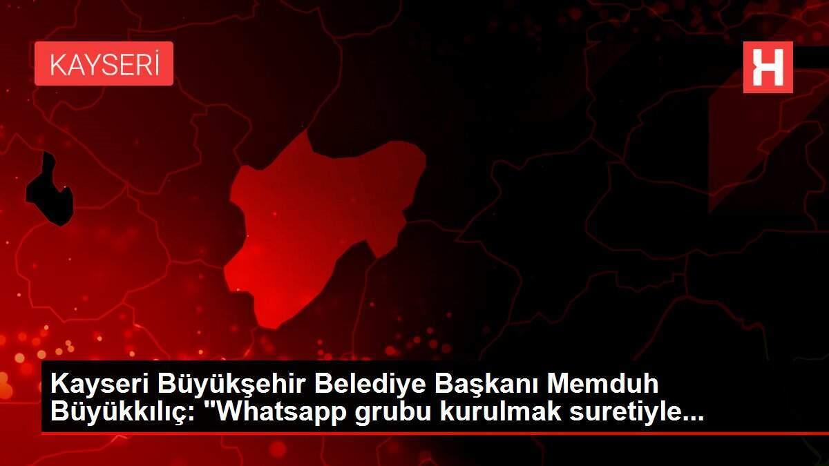 Kayseri Büyükşehir Belediye Başkanı Memduh Büyükkılıç: