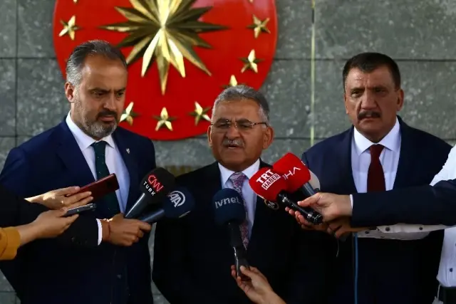 Külliye'deki toplantıya ilişkin belediye başkanlarından açıklama