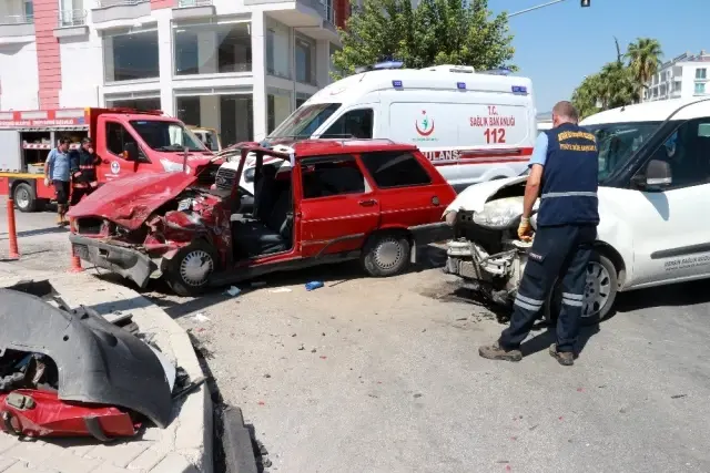 Mersin'de trafik kazası: 1'i ağır 5 yaralı