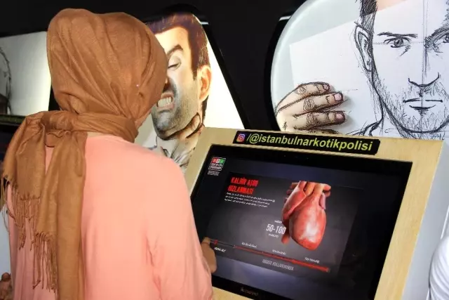 Narkotik eğitim Tır'ı Muğla'da