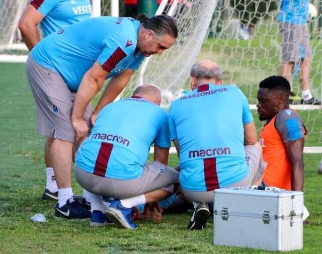 Trabzonspor'da Caleb Ekuban, sakatlığı nedeniyle 6 hafta yok!