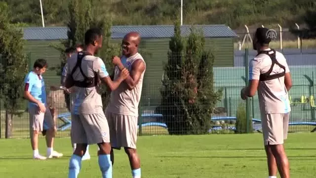 Trabzonspor'da Gençlerbirliği maçı hazırlıkları Trabzonspor'da Gençlerbirliği maçı hazırlıkları