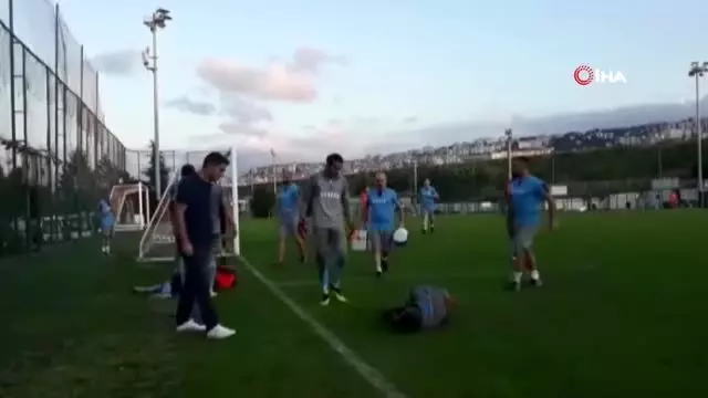 Trabzonspor'da tatsız antrenman