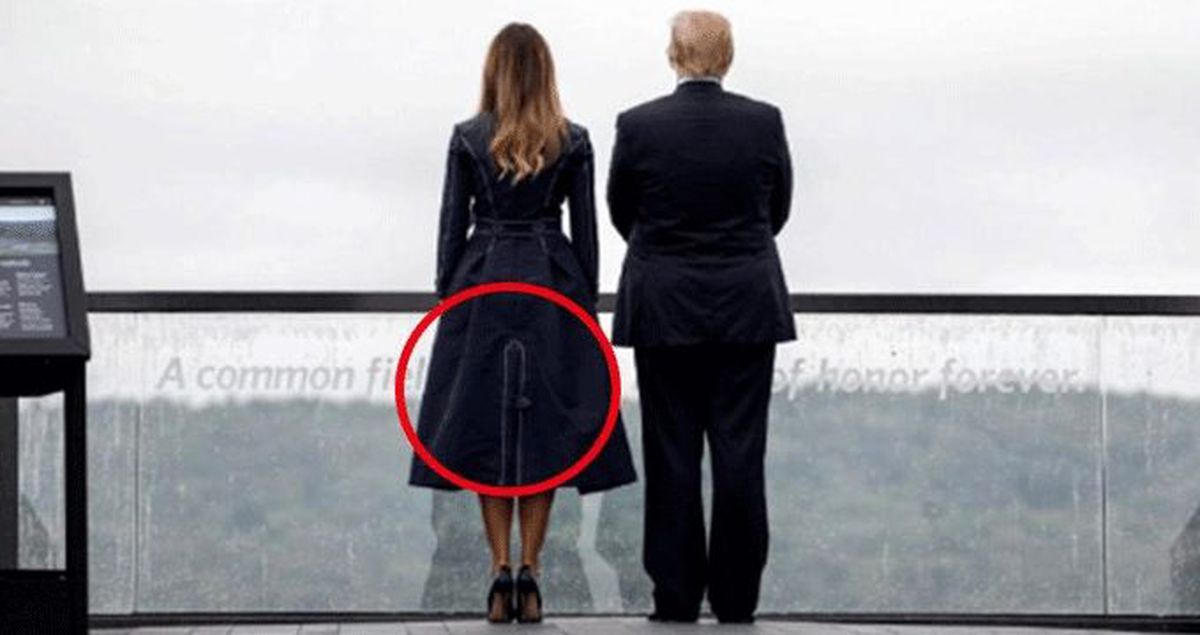 11 Eylül saldırısının yıl dönümünde Melania Trump'ın giydiği kıyafet gündem oldu