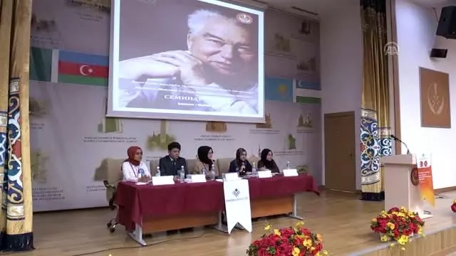 Anadolu Mektebi öğrencileri 'Cengiz Aytmatov'u anlattı