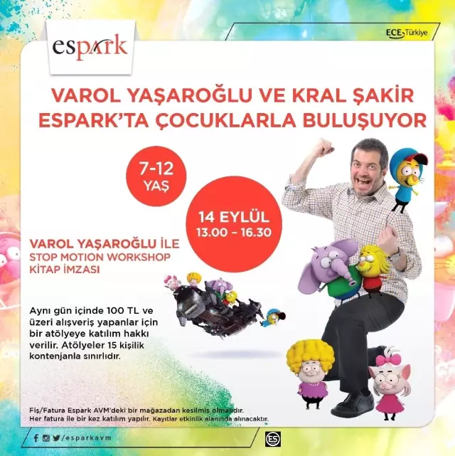 Espark Stop Motion Animasyon Atölyesi'ne ev sahipliği yapacak
